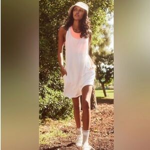 NWT Free People Movement Hotshot Racerback Onesie, Small, Ivory